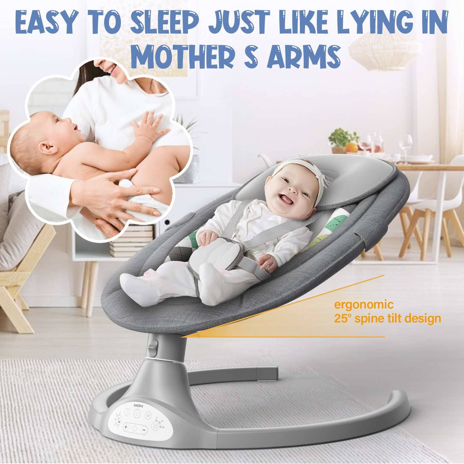 Electric Baby Swinging Chair - Sebenasmart